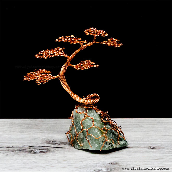 Miniature Wire Tree Sculptures