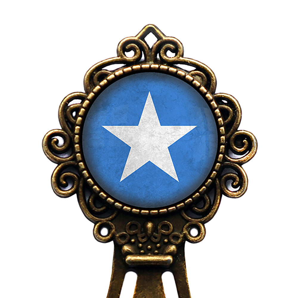 Republic of Somalia Somali Flag Bronze Bookmark