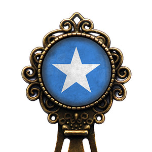 Republic of Somalia Somali Flag Bronze Bookmark