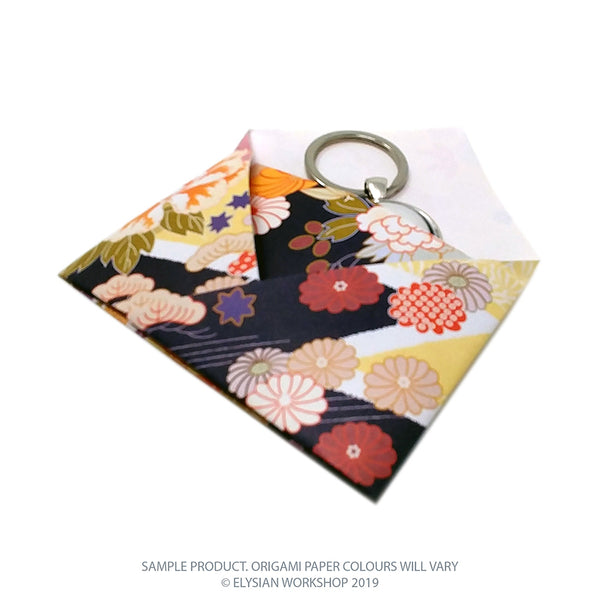 NASA Photograph Nebula Red Beauty Antique Silver Keychain