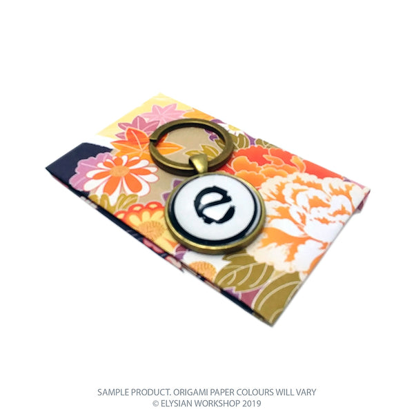 Everything Happens for a Reason Bronze Keychain