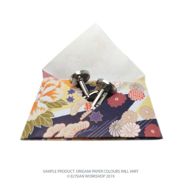 Worn Knights of Malta Hospitalier Hospitaller Rhodium Silver Cufflinks