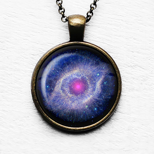 NASA Photograph Helix Nebula Pendant & Necklace