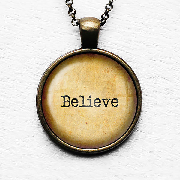 Believe Pendant & Necklace