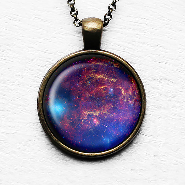 NASA Photograph Galaxy Pendant & Necklace