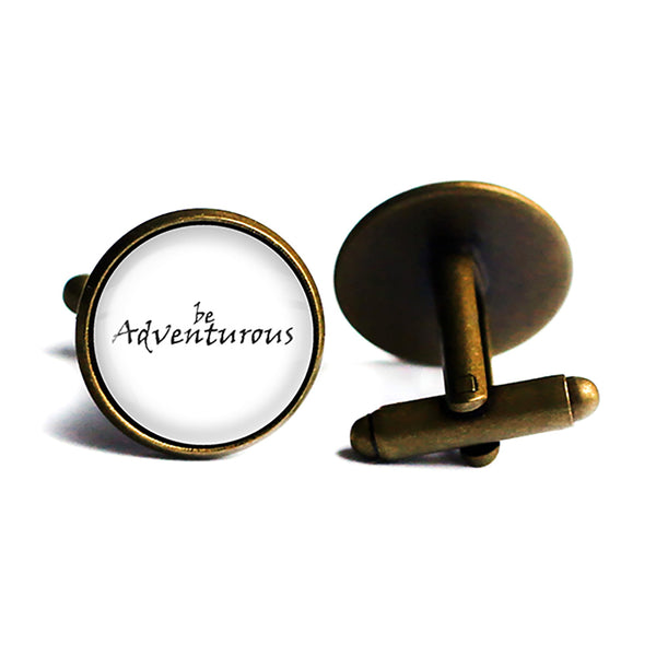 Be Adventurous Antique Bronze Cufflinks