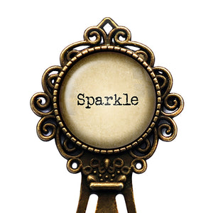 Sparkle Bronze Bookmark