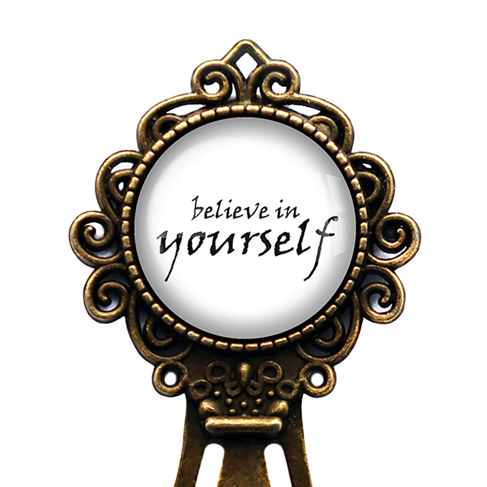 Believe in Yourself Bronze Bookmark