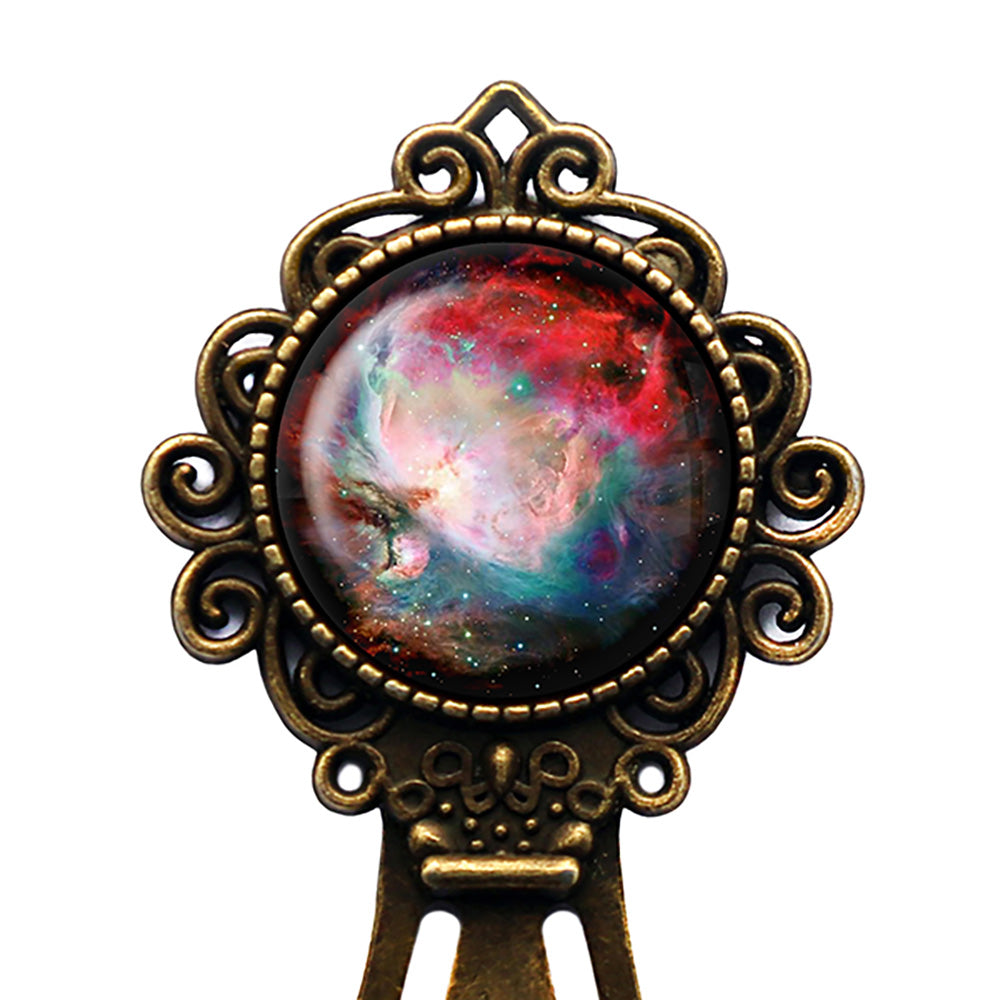 NASA Photograph Orion Nebula Bronze Bookmark