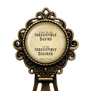Edgar Allan Poe A Dream within a Dream Bronze Bookmark