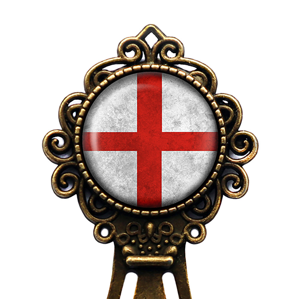 England English Flag Bronze Bookmark