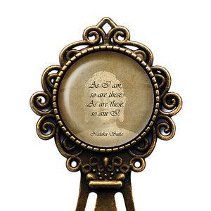 The Buddha Nalaka Sutta As I Am So are These Bronze Bookmark