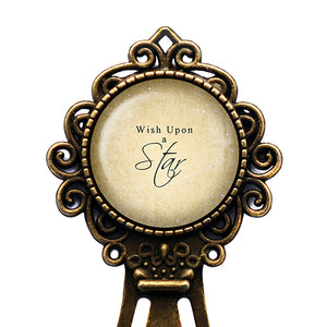 Wish Upon A Star Bronze Bookmark