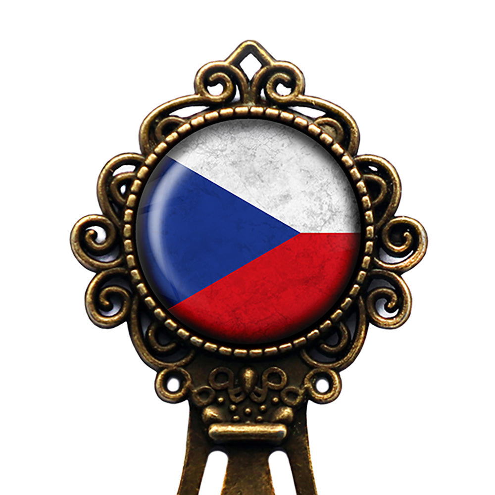 Czech Republic Czechoslovakian Bronze Bookmark