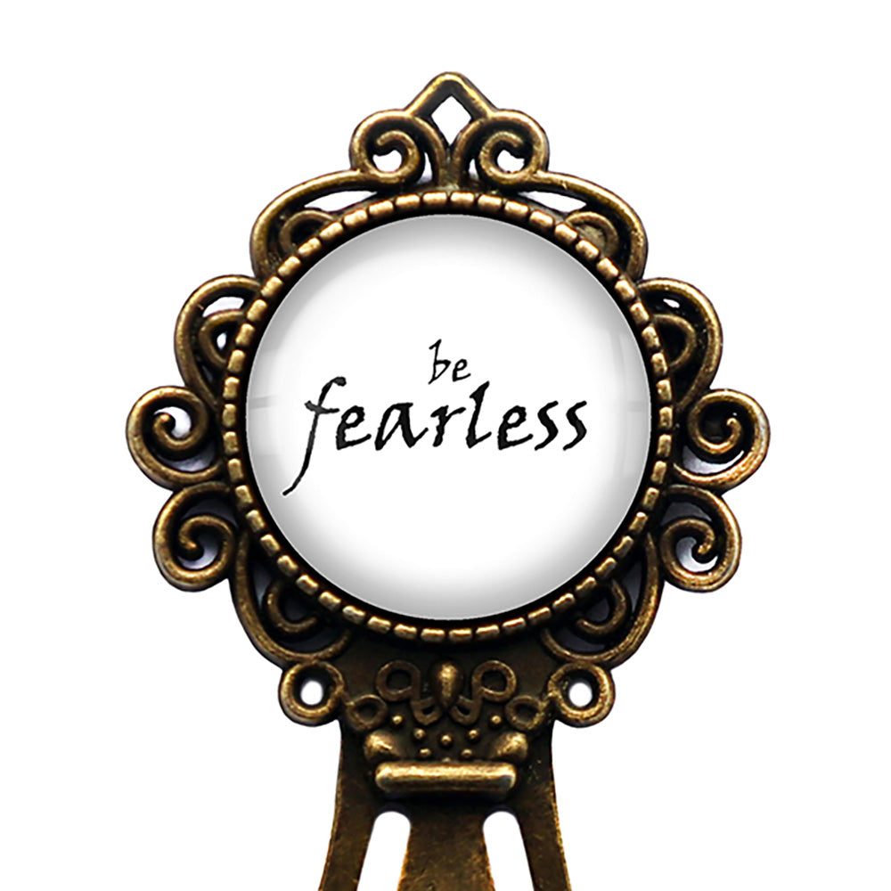 Be Fearless Bronze Bookmark
