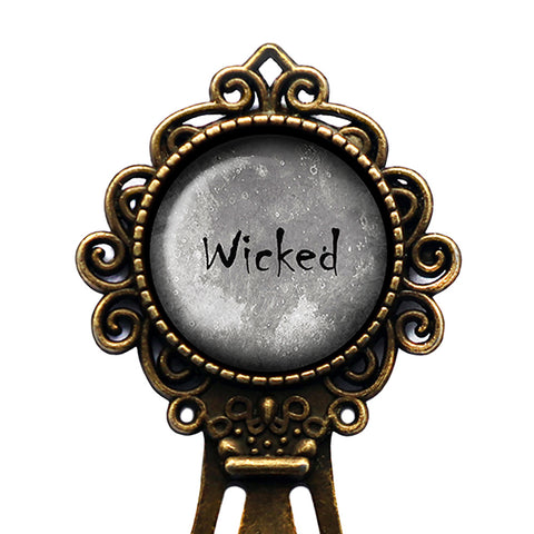 Halloween Wicked Bronze Bookmark