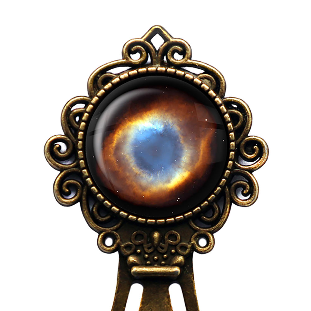 NASA Photograph Helix Nebula The Eye of God Bronze Bookmark