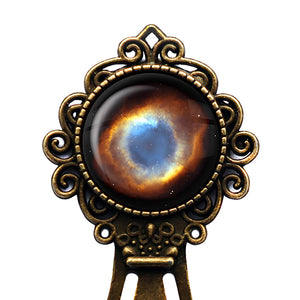 NASA Photograph Helix Nebula The Eye of God Bronze Bookmark