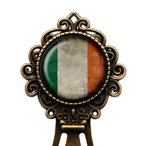 Irish Ireland Flag Bronze Bookmark