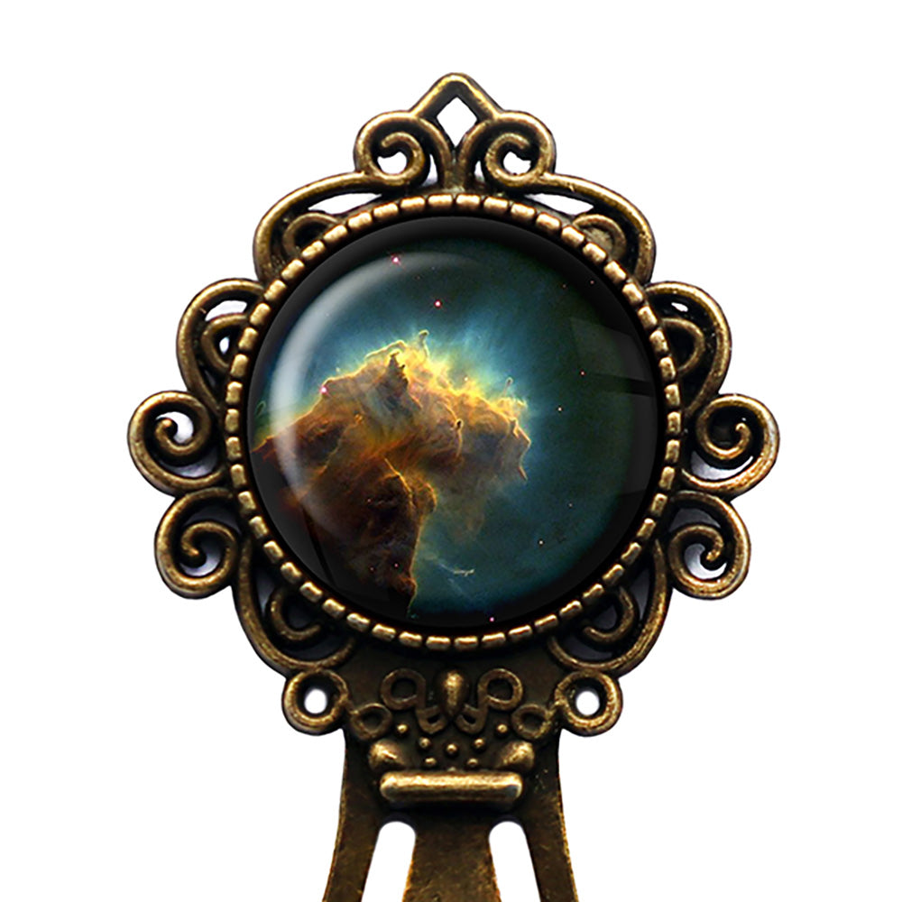 NASA Photograph Eagle Nebula Bronze Bookmark
