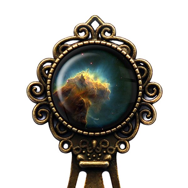 NASA Photograph Eagle Nebula Bronze Bookmark