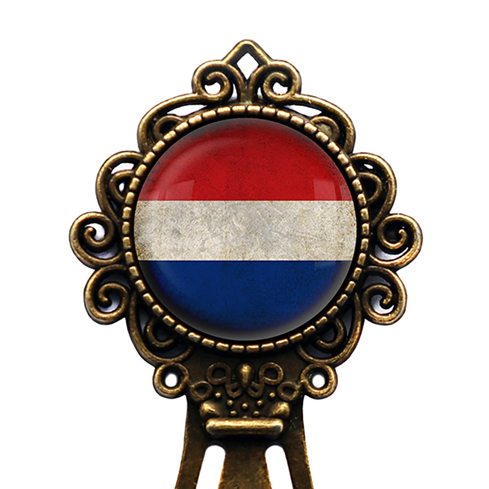 Holland Netherlands Flag Bronze Bookmark