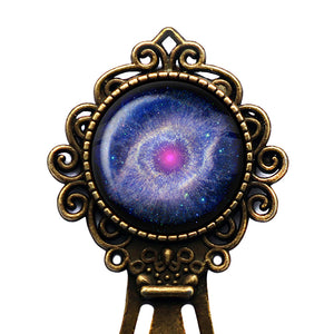 NASA Photograph Helix Nebula Bronze Bookmark
