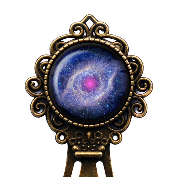 NASA Photograph Helix Nebula Bronze Bookmark