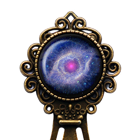 NASA Photograph Helix Nebula Bronze Bookmark