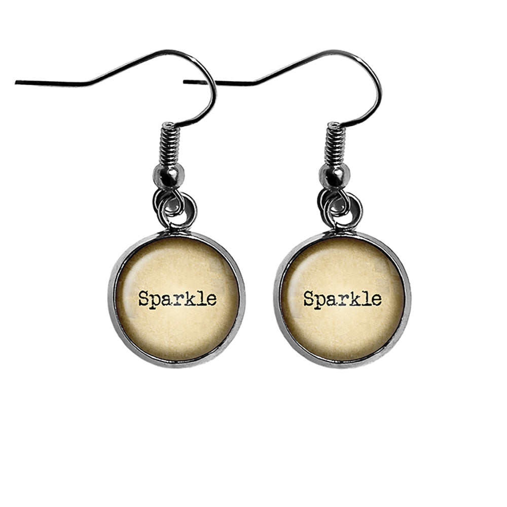 Sparkle Surgical Steel Earrings