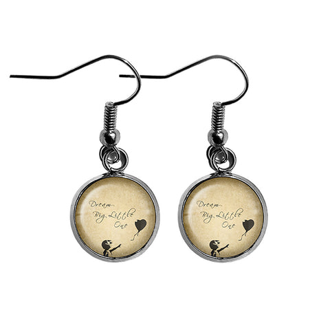 Dream Big Little One Surgical Steel Earrings
