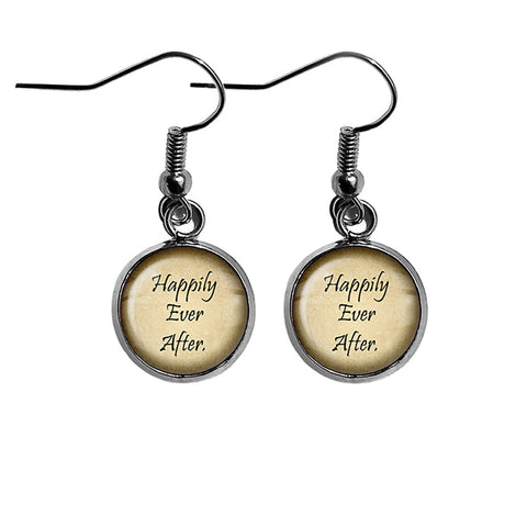 Happily Ever After Fairy Tale Surgical Steel Earrings