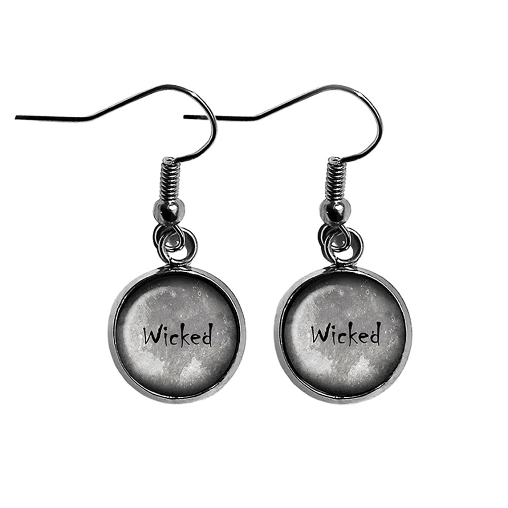 Halloween Wicked Surgical Steel Earrings