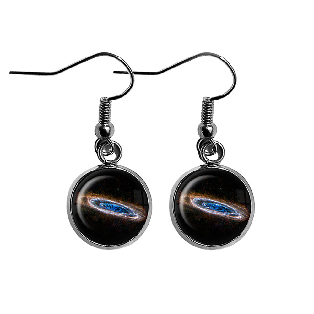 NASA Photograph Galaxy Forever Surgical Steel Earrings