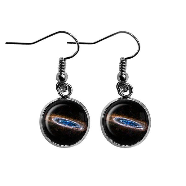 NASA Photograph Galaxy Forever Surgical Steel Earrings
