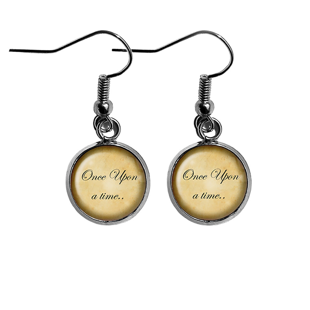 Fairy Tale Once Upon A Time Surgical Steel Earrings