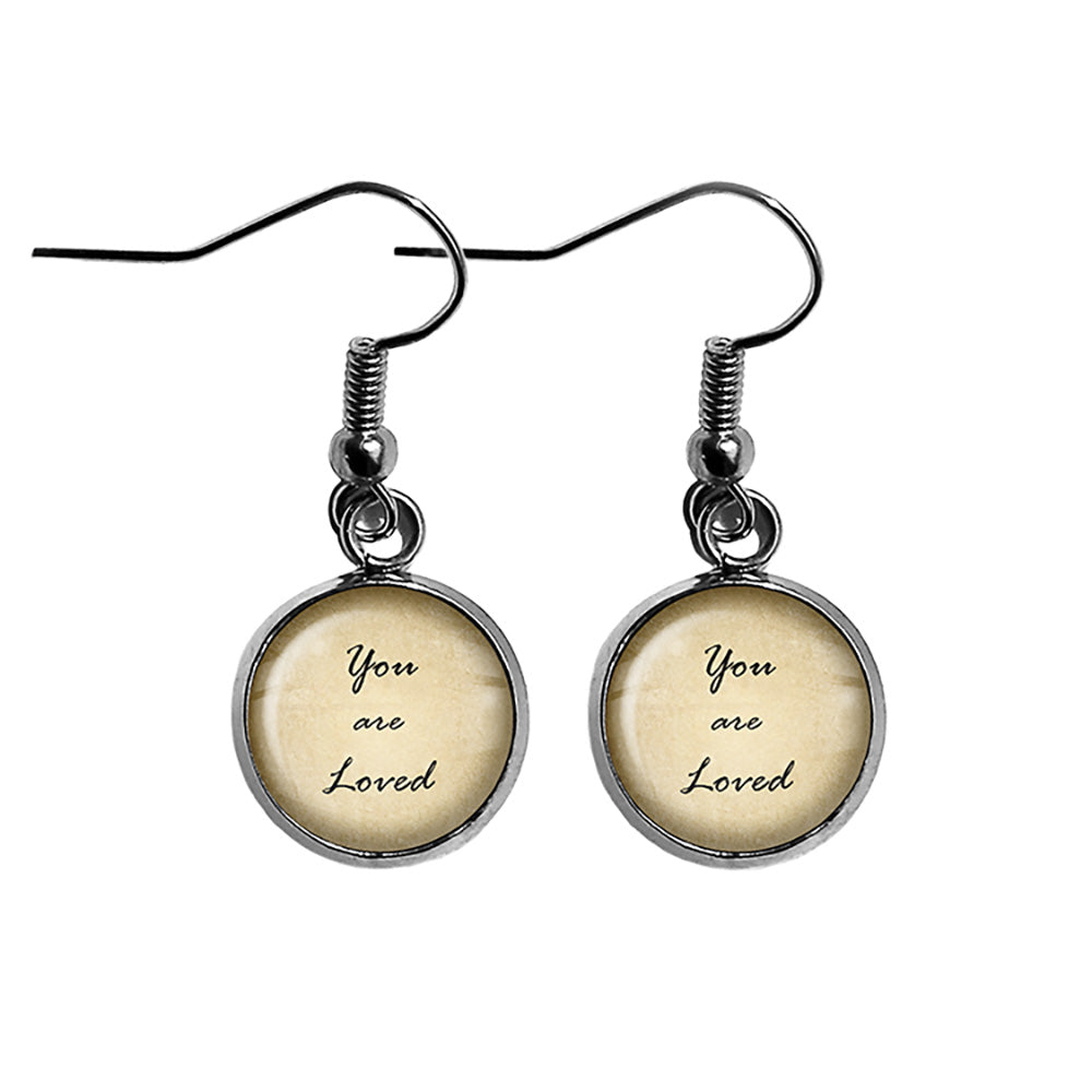 You are loved Surgical Steel Earrings