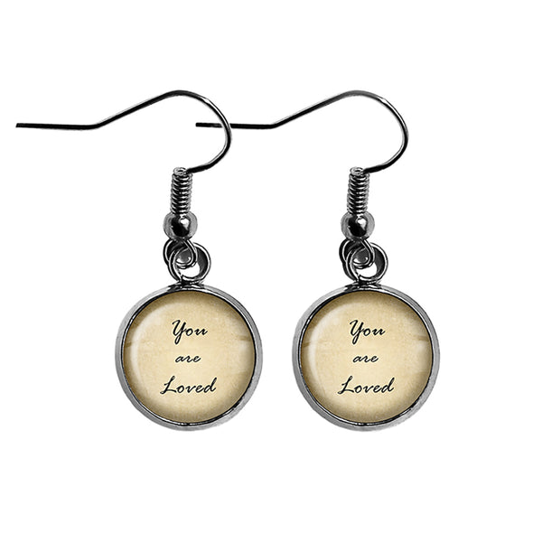 You are loved Surgical Steel Earrings