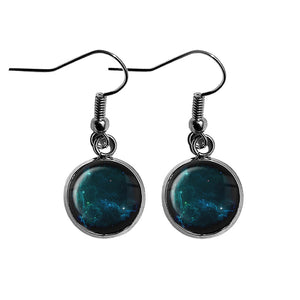 NASA Photograph Stars Starlight Surgical Steel Earrings