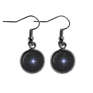 Bright North Star Surgical Steel Earrings
