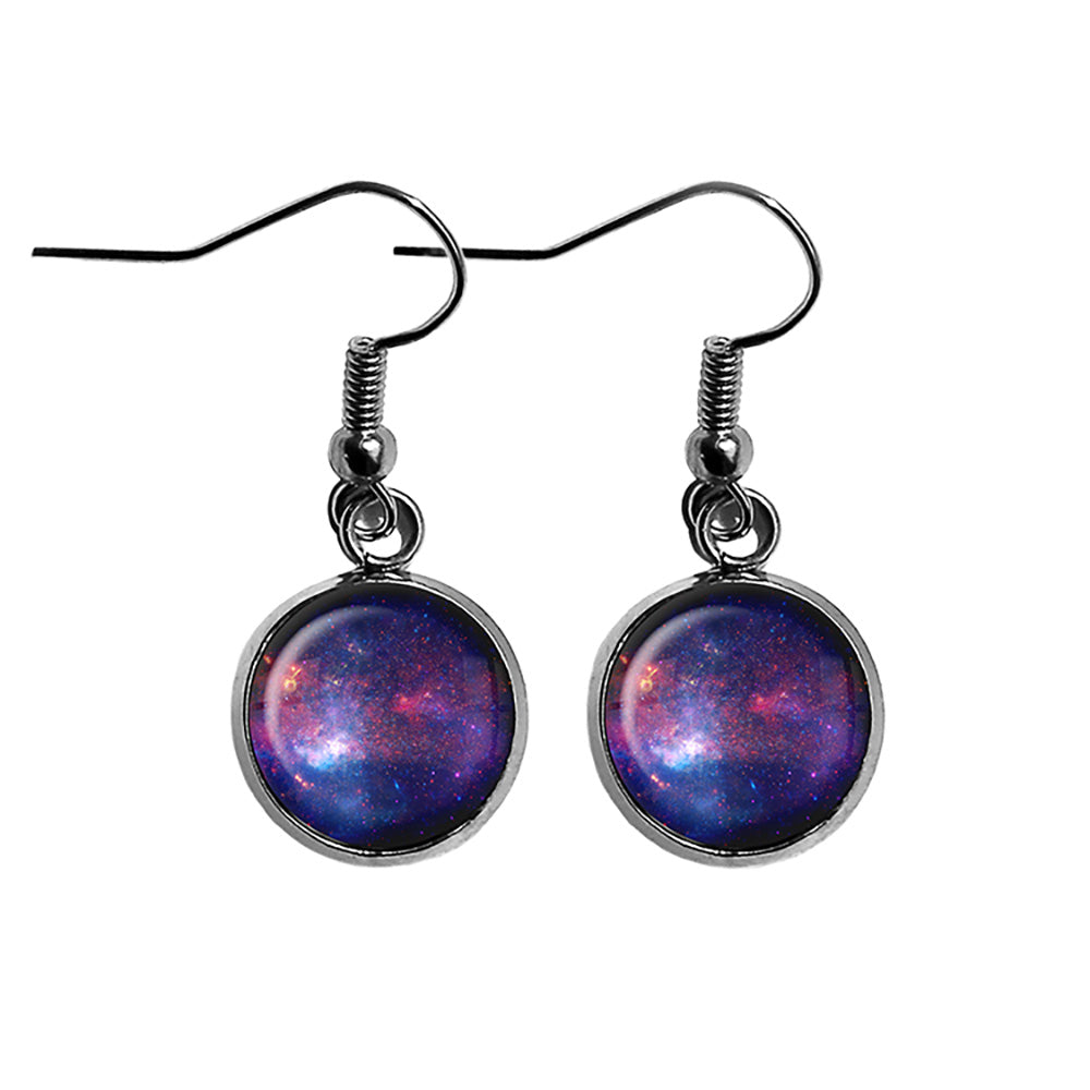 NASA Photograph Nebular Awe Surgical Steel Earrings