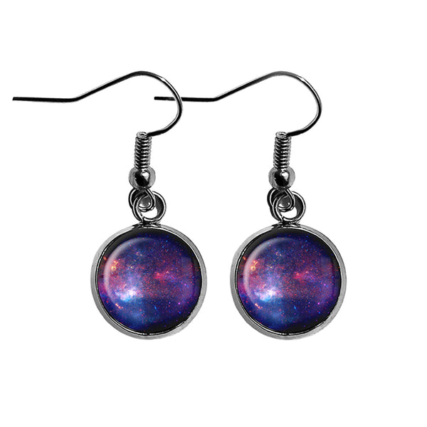 NASA Photograph Nebular Awe Surgical Steel Earrings