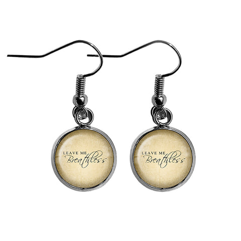 Leave Me Breathless Surgical Steel Earrings