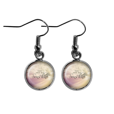 You Are My Sunshine Surgical Steel Earrings