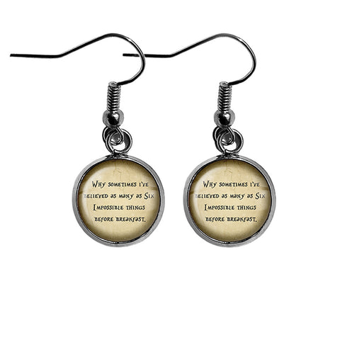Happily Ever After Fairy Tale Surgical Steel Earrings