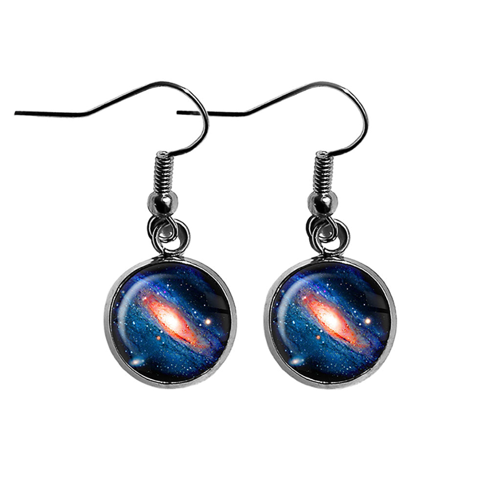NASA Photograph Whole Galaxy Surgical Steel Earrings
