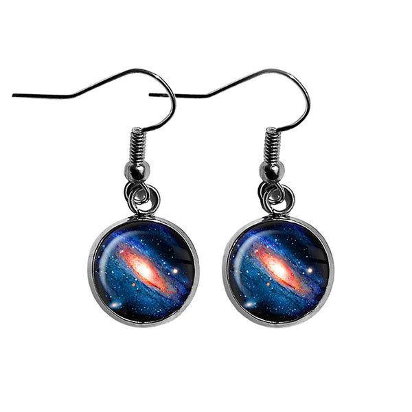 NASA Photograph Whole Galaxy Surgical Steel Earrings