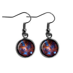 NASA Photograph The Tarantula Nebula Surgical Steel Earrings