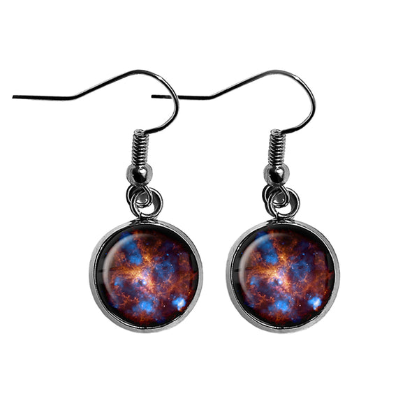 NASA Photograph The Tarantula Nebula Surgical Steel Earrings