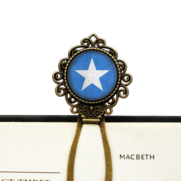 Republic of Somalia Somali Flag Bronze Bookmark